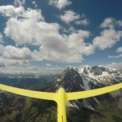 Verortung via Georeferenzierung der Kamera: Aufgenommen in der Nähe von Gemeinde Werfen, Österreich in 2400 Meter